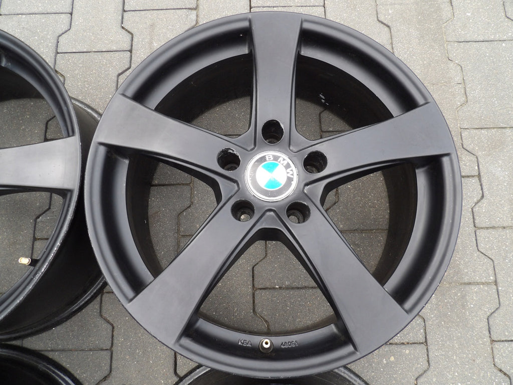 4x Alufelge 18 Zoll 8.0" 5x120 30ET Matt Schwarz BMW Rim Wheel FEL7954528340qe