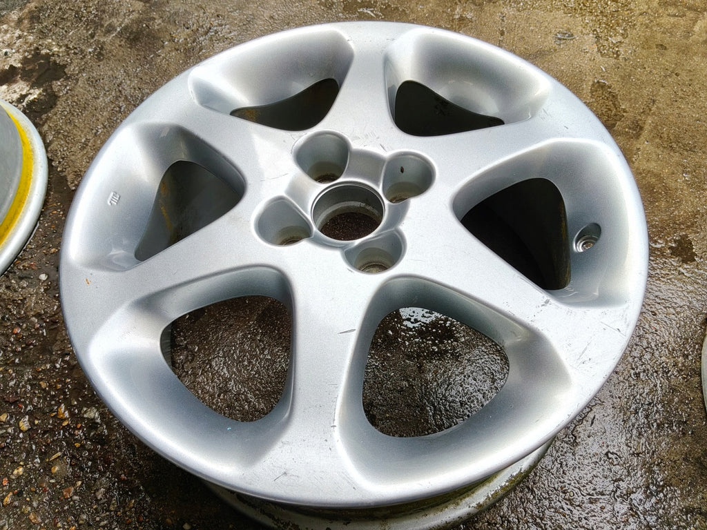 1x Alufelge 16 Zoll 6.5" 4x100 45ET Silber S6A665F Honda I Rim Wheel FEL9641056829ax