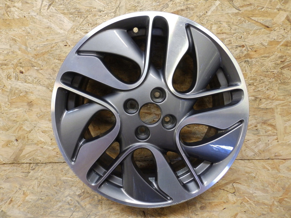 1x Alufelge 17 Zoll 7.0" 4x100 44ET Renault Captur Clio Rim Wheel