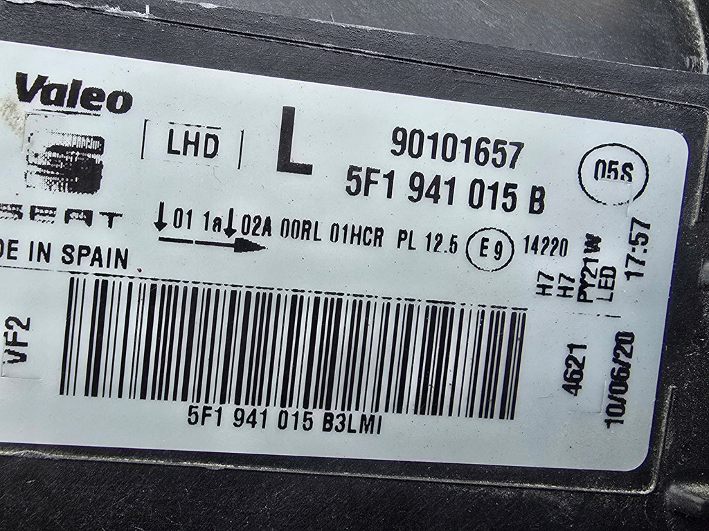 Frontscheinwerfer Seat Leon 5f1 5F1941015B LED Links Scheinwerfer Headlight