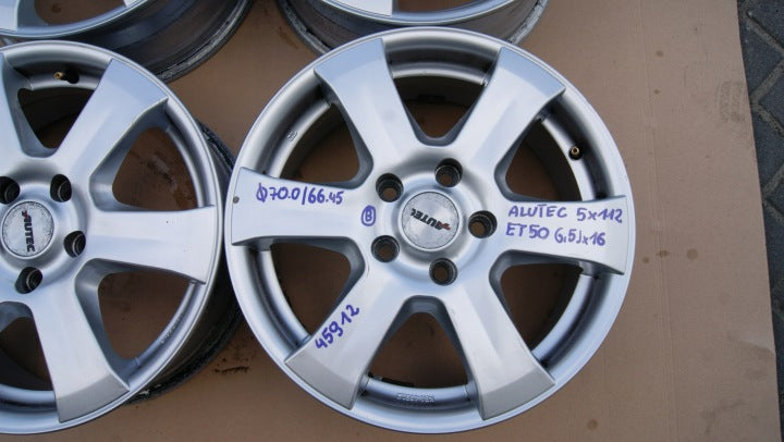 4x Alufelge 16 Zoll 6.5" 5x112 Rim Wheel FEL1391918674vk
