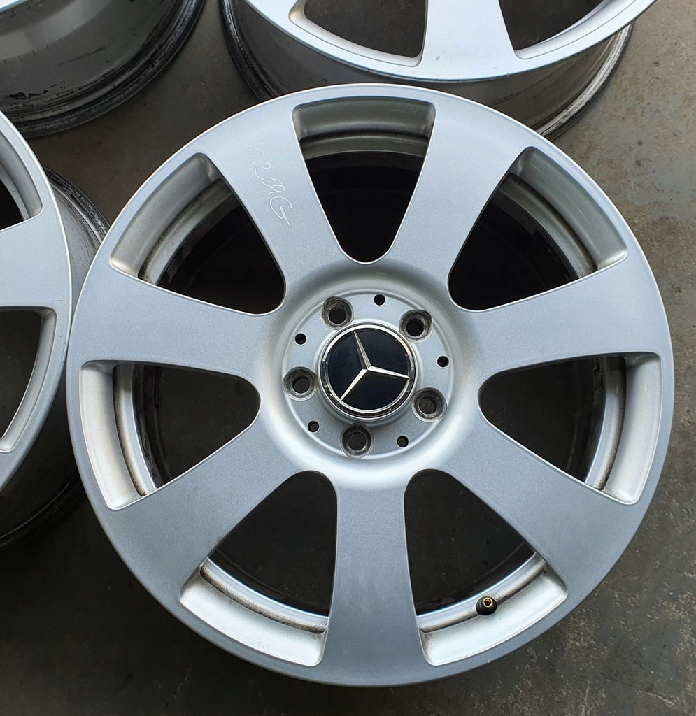 4x Alufelge 17 Zoll 7.5" 5x112 47 5ET A2044013502 Mercedes-Benz X204 Rim Wheel FEL3993629353tw