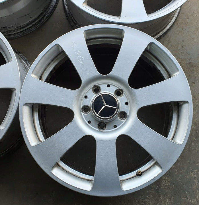 4x Alufelge 17 Zoll 7.5" 5x112 47 5ET A2044013502 Mercedes-Benz X204 Rim Wheel FEL3993629353tw