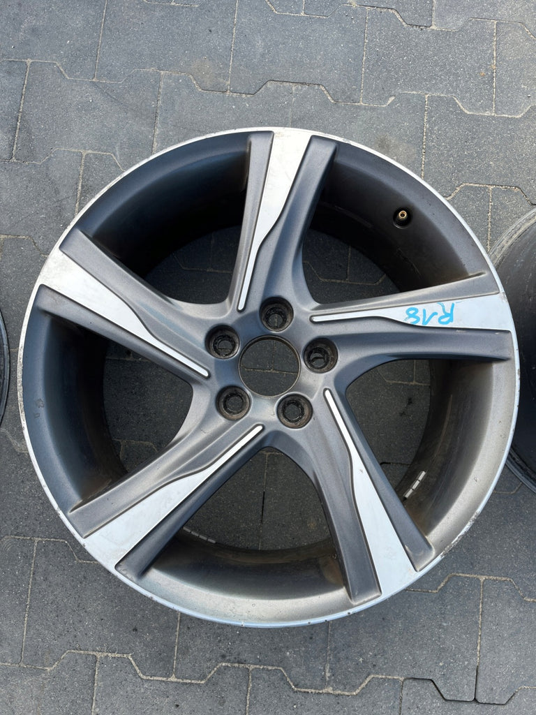 1x Alufelge 18 Zoll 8.0" 5x108 55ET Glanz Graphit 31362188 Volvo I Rim Wheel FEL9526839579tl
