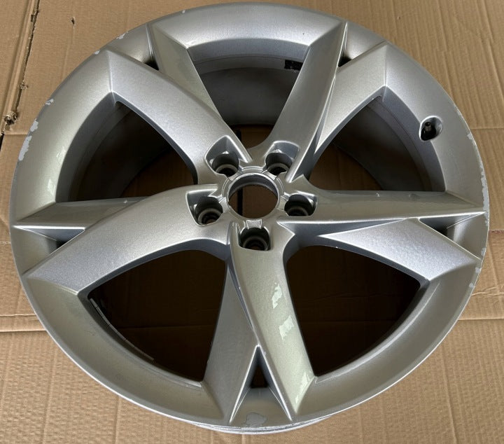 1x Alufelge 19 Zoll 8.5" 5x112 32ET Glanz Silber 8T0601025F Audi A4 B8 Rim Wheel FEL7863124123jm