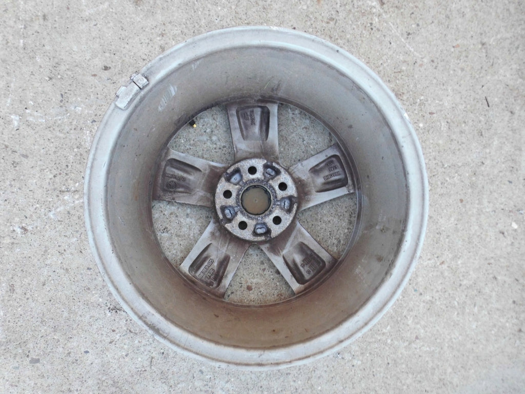 1x Alufelge 16 Zoll 7.0" 5x100 46ET Glanz Silber 6V0601025 Skoda Fabia Iii FEL5400548680fc