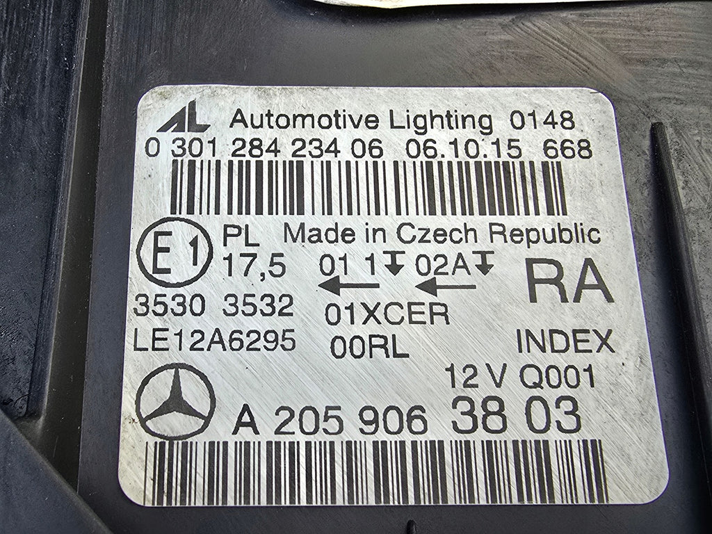 Frontscheinwerfer Mercedes-Benz W205 A2059063803 Full LED Rechts Headlight SCH7612806824oh