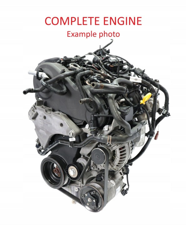 Motor VW Caddy III CAYE 1.6 TDI 75PS 55kW 159TKm Diesel Engine Unkomplett MOT2262860554rk