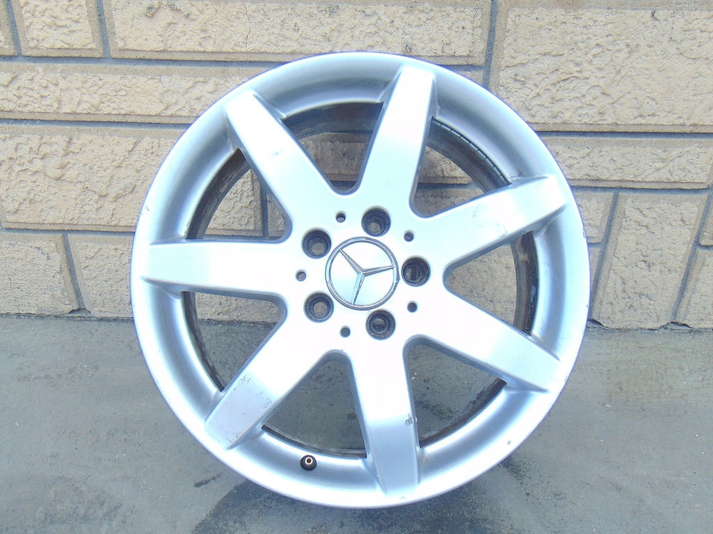 1x Alufelge 17 Zoll 7.5" 5x112 A2044015902 Mercedes-Benz Rim Wheel