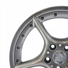 Load image into Gallery viewer, 1x Alufelge 18 Zoll 8.0" 5x120 47ET Glanz Silber 6758194 BMW Z4 E85 E86 FEL1209316835jk