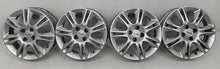 Laden Sie das Bild in den Galerie-Viewer, 4x Alufelge 16 Zoll 6.0" 4x100 37ET Schwarz Opel Meriva Corsa E D Rim Wheel FEL7797532194hl