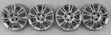Laden Sie das Bild in den Galerie-Viewer, 4x Alufelge 16 Zoll 6.0" 4x100 37ET Schwarz Opel Meriva Corsa E D Rim Wheel FEL7797532194hl