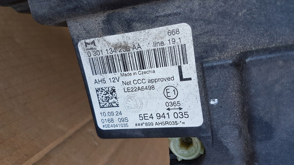 Frontscheinwerfer Skoda Octavia IV 5E4941035 Full LED Links Headlight SCH1387882157of