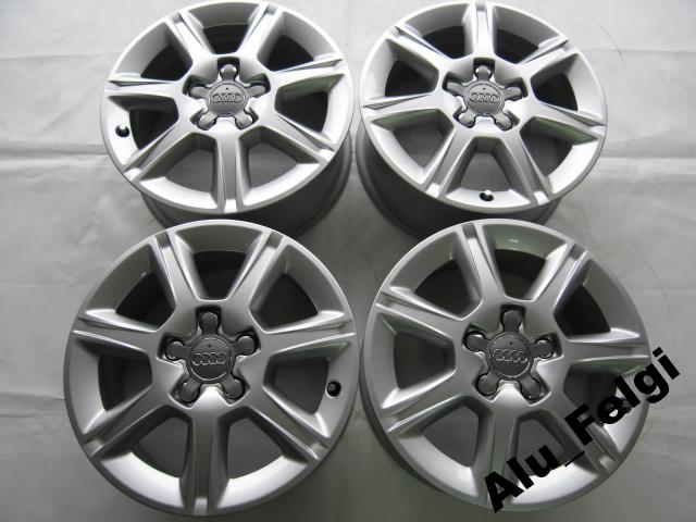 1x Alufelge 16 Zoll 6.5" 5x112 50ET Glanz Graphit 8P0601025AP Audi A3 Rim Wheel