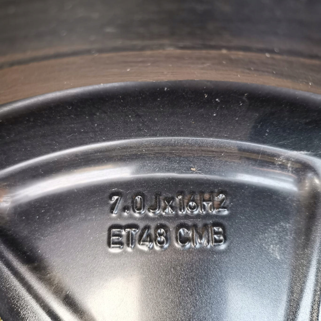 1x Alufelge 16 Zoll 7.0" 5x112 48ET Glanz Silber 5H0601025A VW Golf Viii FEL6203755283pj