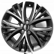 Laden Sie das Bild in den Galerie-Viewer, 1x Alufelge 17 Zoll 6.5" 5x100 50ET Glanz Graphit PW457-0D005 Mg Yaris Rim Wheel FEL4163324190ea