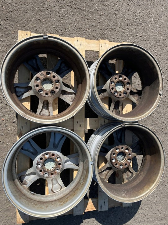 4x Alufelge 17 Zoll 5x120 6777346 BMW 5 E60 E61 Rim Wheel FEL1439179209uh