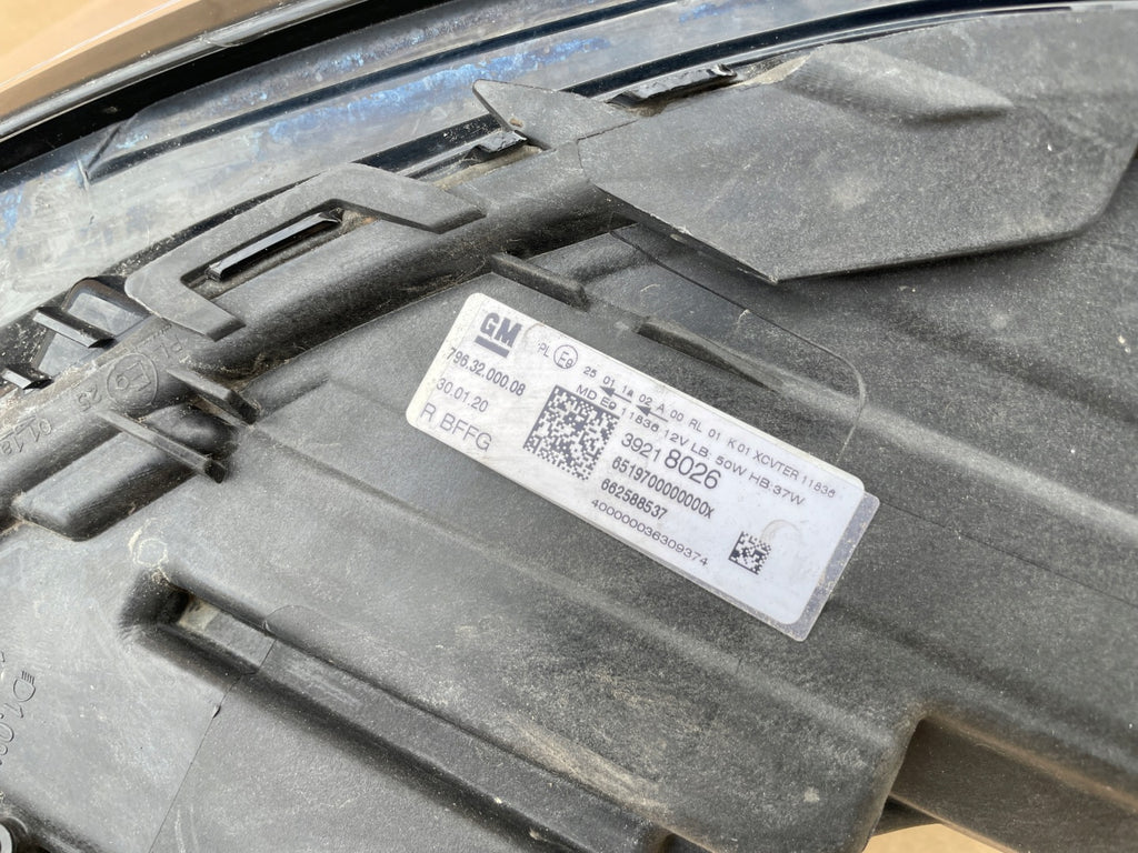 Frontscheinwerfer Opel Astra K 39218026 Full LED Rechts Scheinwerfer Headlight SCH9742412821dn