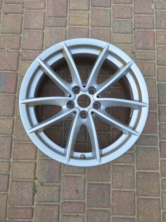1x Alufelge 18 Zoll 7.0" 5x112 22ET Glanz Silber 6880047 BMW X3 G01 G02 FEL7725055050ra