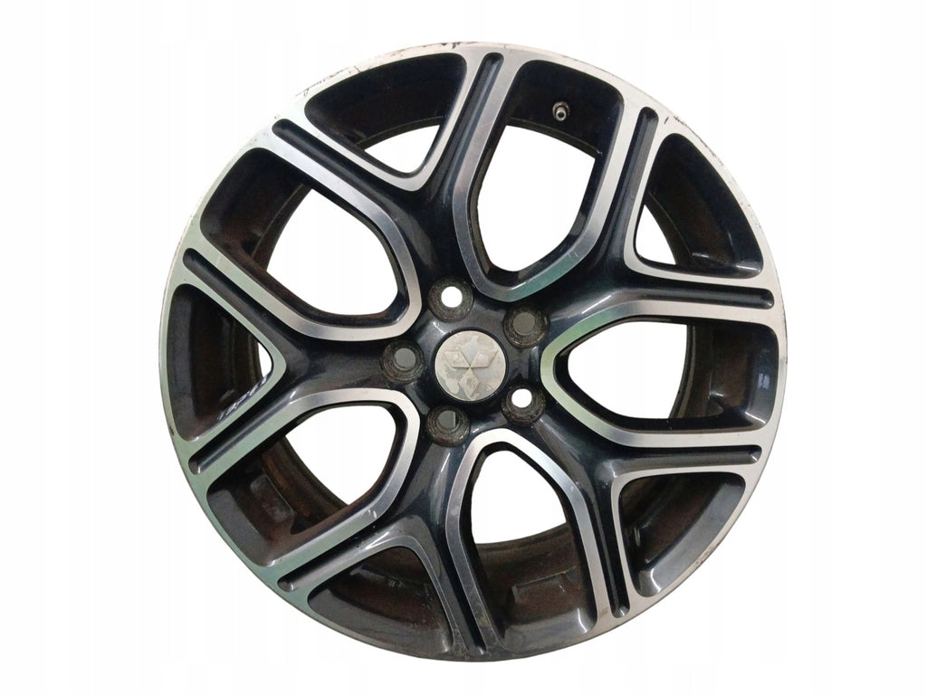 1x Alufelge 18 Zoll 7.0" 5x114.3 38ET Glanz Schwarz Mitsubishi Outlander Iii FEL4626897399do
