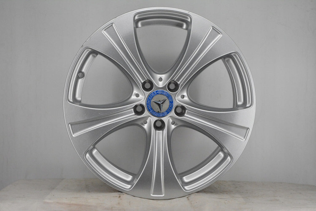 4x Alufelge 18 Zoll 8.0" 5x112 38ET Glanz Silber A2534010800 Mercedes-Benz