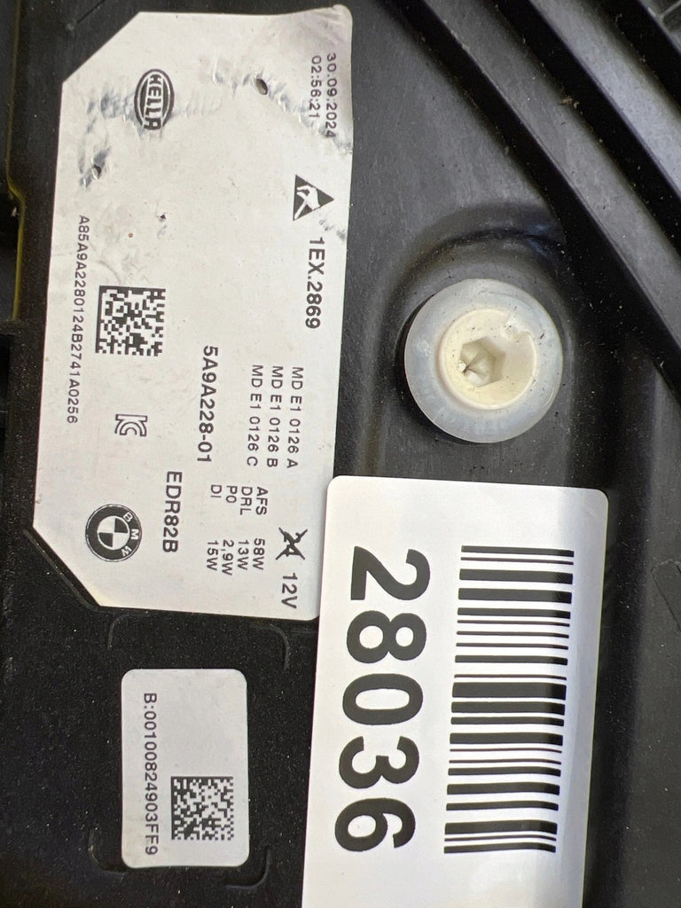 Frontscheinwerfer BMW X1 5A9A228-01 LED Rechts Scheinwerfer Headlight SCH8961136299tr