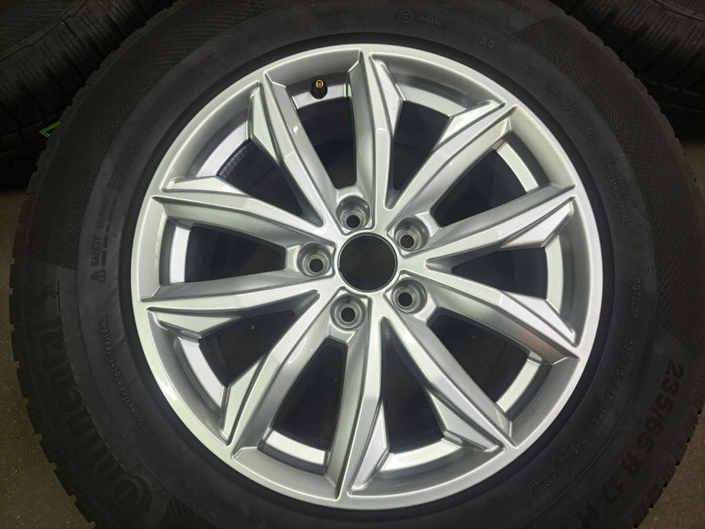 4x Alufelge 17 Zoll 7.0" 5x112 34ET Glanz Silber 80A601025J Audi Q5 A3 I FEL2270959322vj