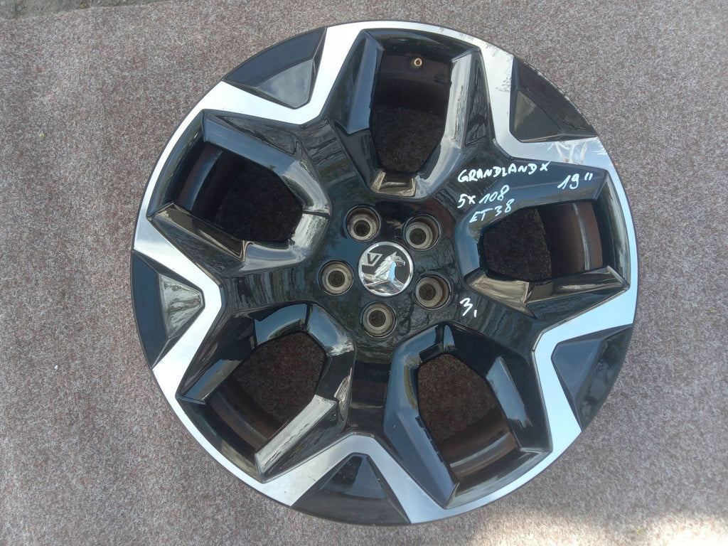 1x Alufelge 19 Zoll 5x108 9839910080 Opel Grandland X Rim Wheel FEL2484845056zm