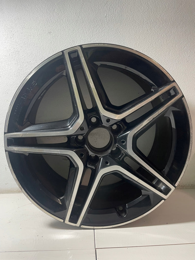1x Alufelge 18 Zoll 8.0" 5x112 40ET Glanz Schwarz A1774014000 Mercedes-Benz W177 FEL5744206909oa