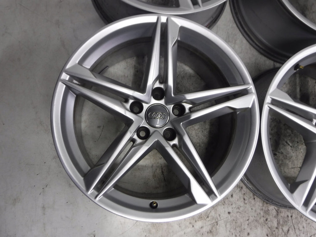 4x Alufelge 18 Zoll 8.5" 5x112 29ET Glanz Silber 8W0601025 Audi 4 Rim Wheel FEL8859919087yh