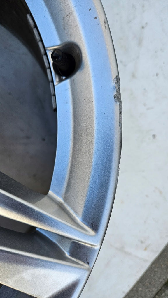 2x Alufelge 18 Zoll 8.0" 5x112 40ET Glanz Silber 8W0601025 Audi A5 A4 Rim Wheel FEL7584722453yr