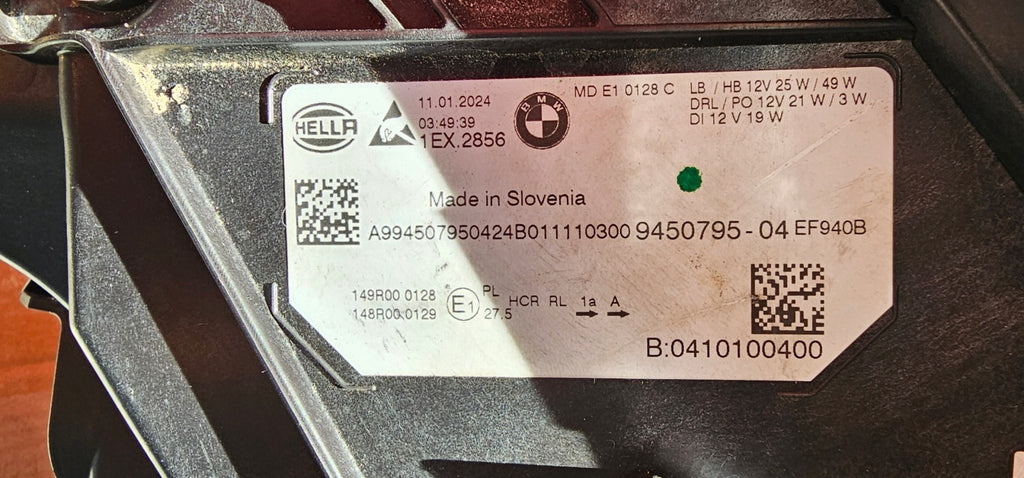 Frontscheinwerfer BMW 3 G21 G20 9450795-04 LED Links Scheinwerfer Headlight SCH5719720953wi