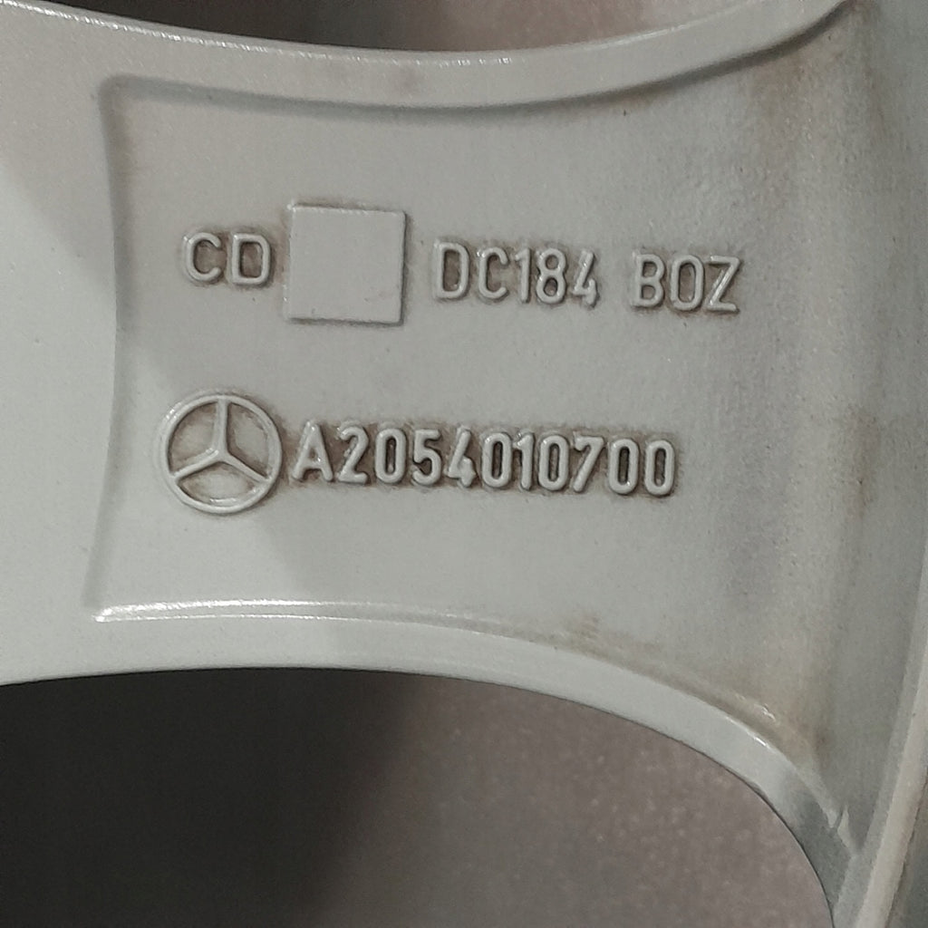 1x Alufelge 18 Zoll 8.5" 5x112 56ET Matt Silber A2054010700- Mercedes-Benz A205 FEL5529783287wd
