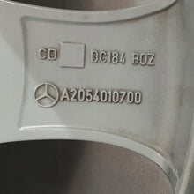Laden Sie das Bild in den Galerie-Viewer, 1x Alufelge 18 Zoll 8.5" 5x112 56ET Matt Silber A2054010700- Mercedes-Benz A205 FEL5529783287wd
