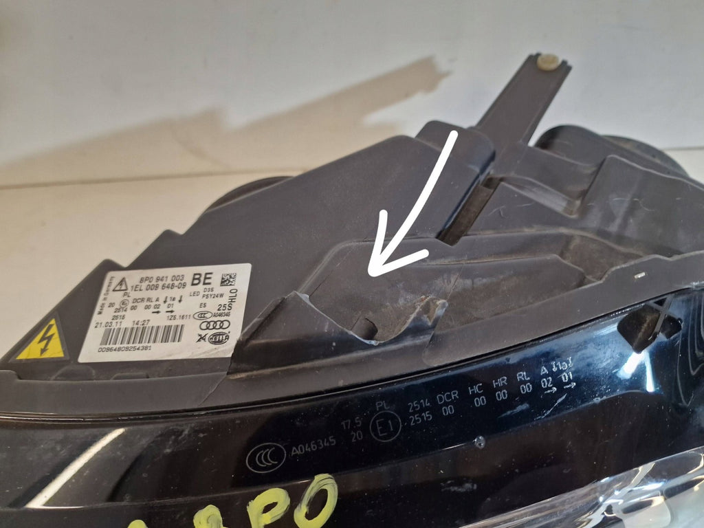 Frontscheinwerfer Audi A3 8P0941003BE Xenon Links Scheinwerfer Headlight SCH7702720266jr