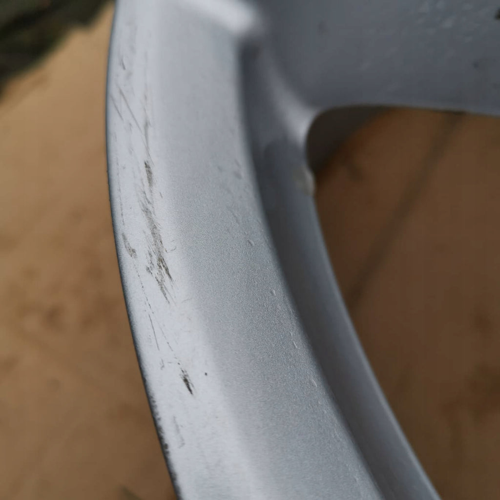1x Alufelge 19 Zoll 8.5" 5x112 28ET Glanz Silber 4M0601025L Audi Q7 Rim Wheel FEL5695264574ey