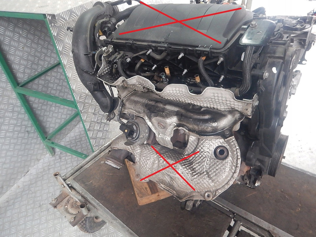 Motor Peugeot CRD93 2.0 HDI 163PS 54kW 2011 Diesel Engine Komplett