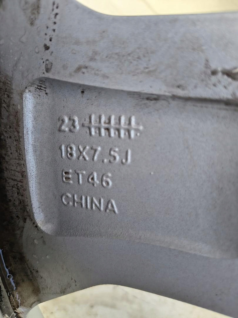 1x Alufelge 18 Zoll 7.5" 5x108 46ET 80000277 Volvo I Rim Wheel FEL9181493900ac