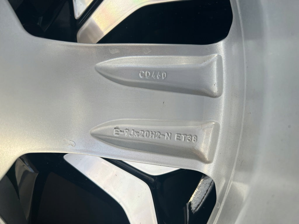 1x Alufelge 20 Zoll 9.0" 5x112 38ET Glanz Silber 4KE601025S Audi E Tron FEL9236605299oq