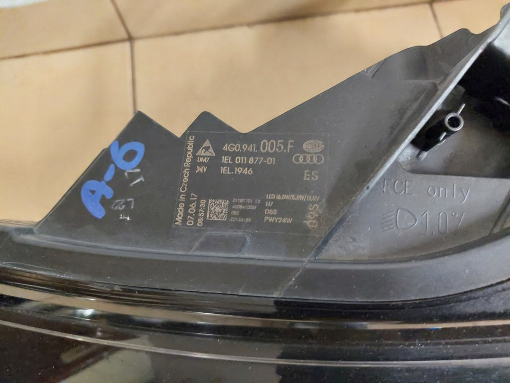 Frontscheinwerfer Audi A6 C7 5G0941005F Xenon Links Scheinwerfer Headlight