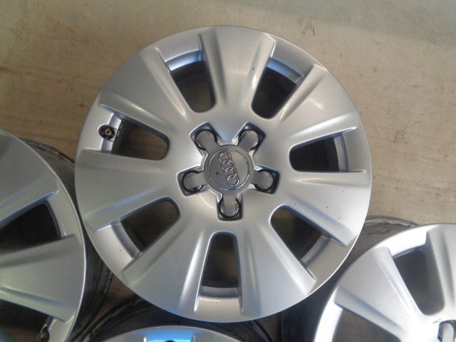 4x Alufelge 16 Zoll 6.5" 5x112 50ET 8P0601025BJ Audi Rim Wheel FEL4904374556jk