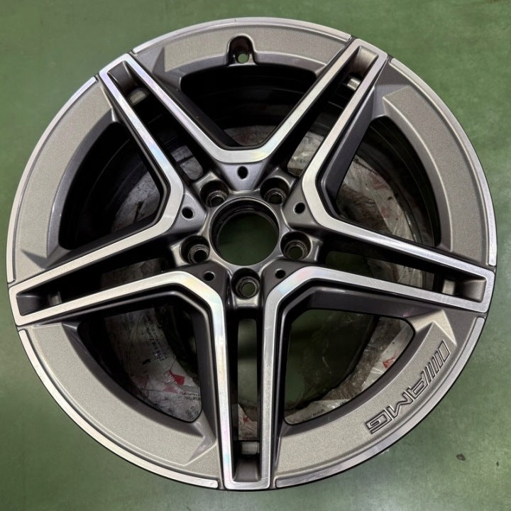 1x Alufelge 18 Zoll 7.5" 5x112 49ET Glanz Schwarz A1774011500 Mercedes-Benz Amg FEL6831620162zu