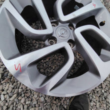 Laden Sie das Bild in den Galerie-Viewer, 1x Alufelge 16 Zoll 6.5" 4x108 20ET Glanz Silber Opel Crossland X Rim Wheel FEL2734841676dm