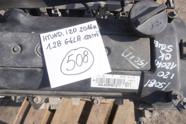 Motor Hyundai I20 II G4LA 1.2 120TKm 2016 Benzin Engine Unkomplett MOT2958769578ma