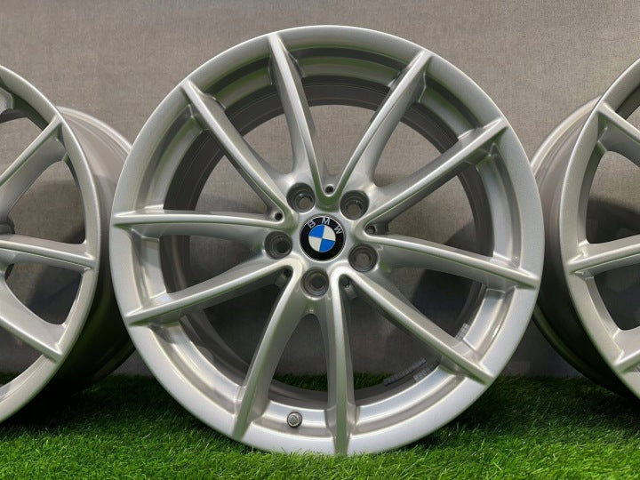 4x Alufelge 18 Zoll 7.0" 5x112 32ET Glanz Silber 6880047 BMW X3 G01 G02 FEL9713937783qh