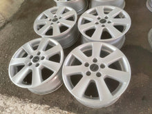 Load image into Gallery viewer, 4x Alufelge 16 Zoll 7.0" 5x110 40ET Glanz Silber KBA45810 Opel Rim Wheel FEL9631004153na