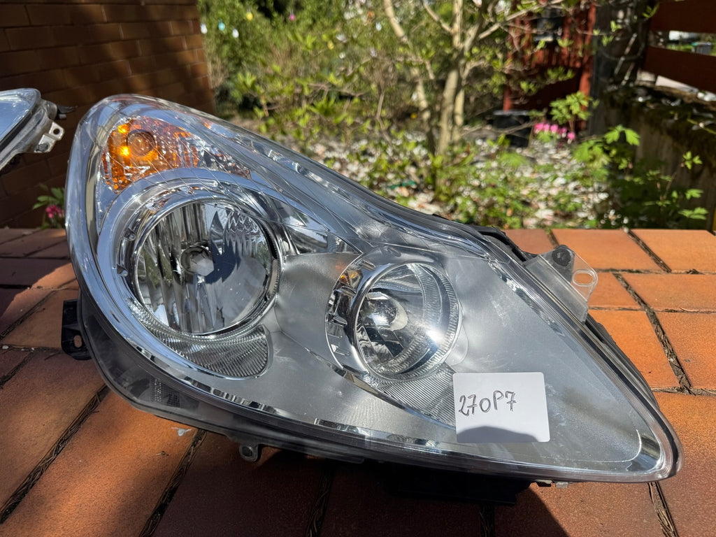 Frontscheinwerfer Opel Corsa D 13186382 Rechts Scheinwerfer Headlight SCH1909357110ji