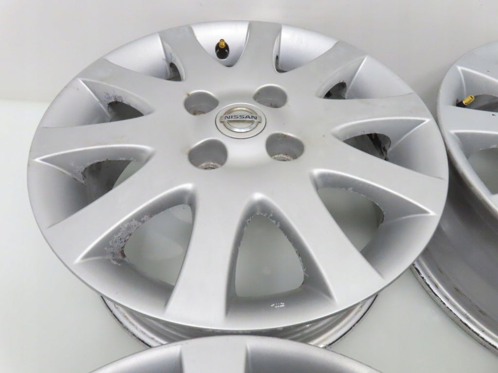 4x Alufelge 16 Zoll 6.0" 4x114.3 45ET Silber Nissan I Rim Wheel FEL6689948593jh