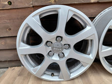 Laden Sie das Bild in den Galerie-Viewer, 4x Alufelge 17 Zoll 7.0" 5x112 37ET Glanz Silber 8R0601025E Audi Q5 Rim Wheel FEL2934433260uv