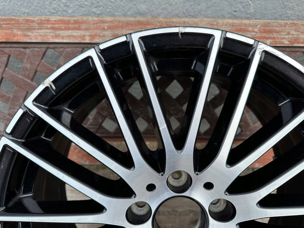 1x Alufelge 18 Zoll 7.5" 5x112 40ET Glanz Schwarz A2064014900 Mercedes-Benz W206 FEL9990167512jy
